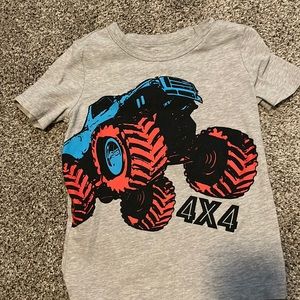 Boys monster truck shirt